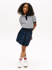 Tommy Hilfiger Blue Relaxed Stripe Polo Shirt - Image 2 of 5