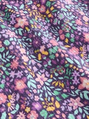 パープル フローラル - 長袖ブラウス & レギンスセット（3 か月〜7 歳） - 画像 11 / 13