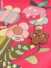 Bright Pink Long Sleeve Top and Leggings Set (3mths-7yrs) - Image 8 of 9