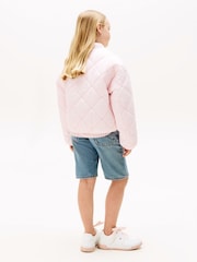 Tommy Hilfiger Relaxed Flag Embroidery Quilted Jacket - صورة 2 من 6