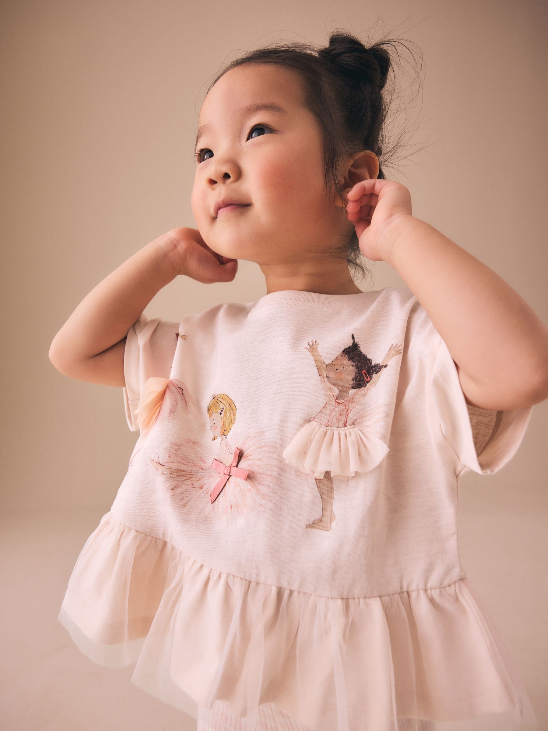 Buy Pink Ballerina Short Sleeve Peplum T-Shirt and Leggings Set Buy Pink Ballerina Short Sleeve Peplum T-Shirt and Leggings Set