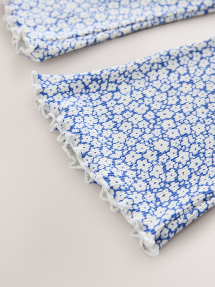 Ecru White Apple Character - طقم من بلوفر كُم قصير وبنطلون ضيق (3شهور-7سنوات) - صورة 5 من 5