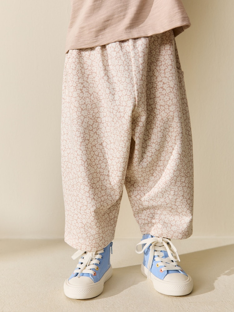 Ecru Flower Girl Short Sleeve Top and Barrel Trousers Set (3mths-7yrs) - Image 2 of 10 Ecru Flower Girl Short Sleeve Top and Barrel Trousers Set (3mths-7yrs) - Image 2 of 10