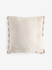 43 X 43cm Embroidered Croissant Cushion - Εικόνα 5 από 5