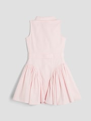 River Island Pink Girls Prom 100% Cotton Shirt Dress - Image 2 of 3