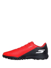 Skechers Red Skx 2 Club Turf Adult Football Boots - Image 2 of 5