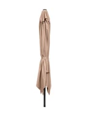 Pacific Taupe Glow Challenger T2 3m Square Free Arm Parasol - Image 5 of 6