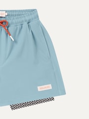 Sealskinz Blue Southwood Quick Dry Plain Swim Shorts - Image 2 of 3