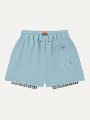 Sealskinz Blue Southwood Quick Dry Plain Swim Shorts - Image 3 of 3