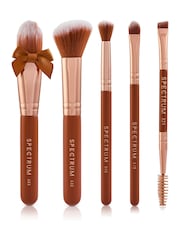Spectrum Collections Pumpkin Spice Brush Sponge and Powder Puff Gift Set - Image 4 of 5