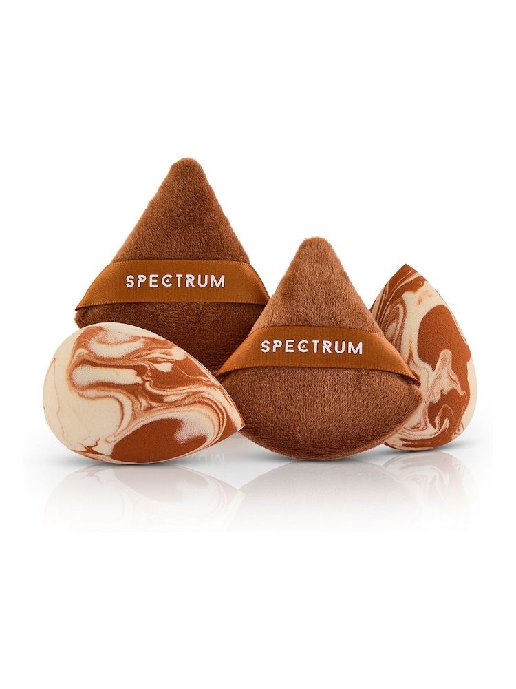 Spectrum Collections Pumpkin Spice Brush Sponge and Powder Puff Gift Set - Image 5 of 5 Spectrum Collections Pumpkin Spice Brush Sponge and Powder Puff Gift Set - Image 5 of 5