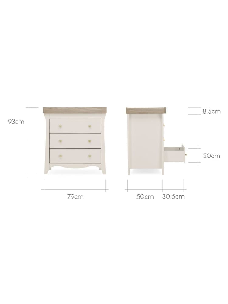 Cuddleco Cream Clara Chest of Drawers - Image 5 of 5