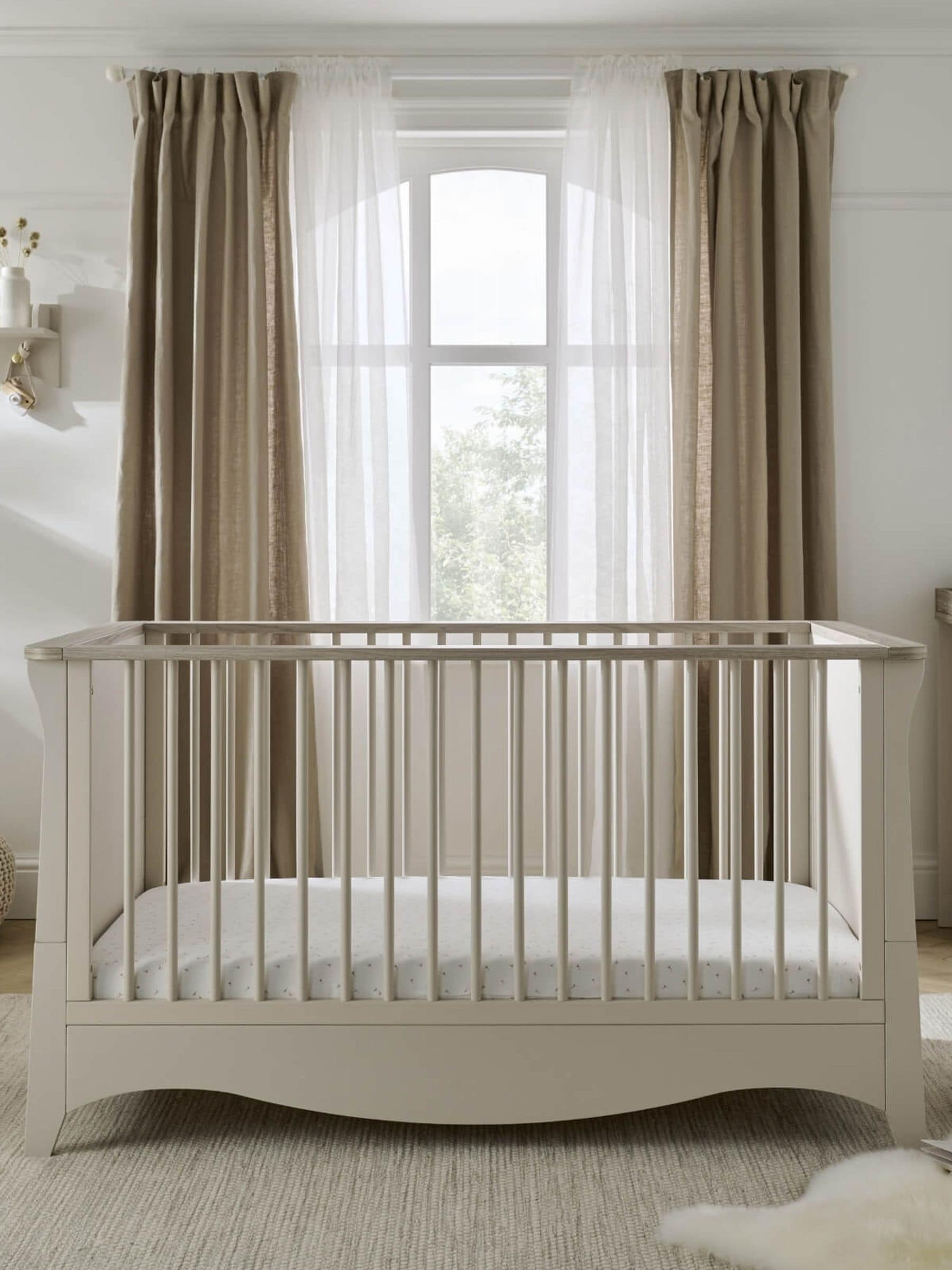 Cuddleco Unisex Toddler Cashmere Clara Cot Bed - Image 1