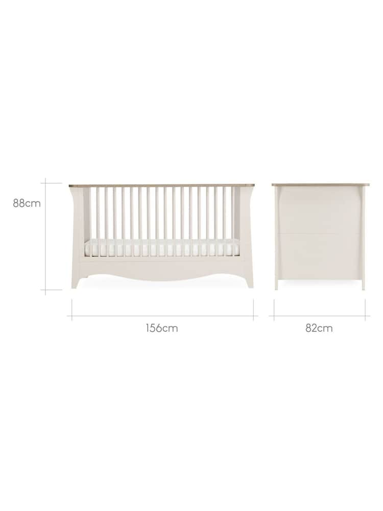 Cuddleco Cream Clara Cot Bed - Image 5 of 5