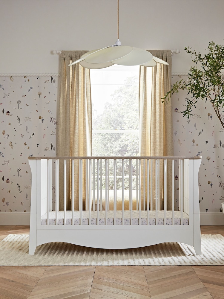 Cuddleco White Clara Cot Bed - Image 1 of 5