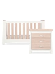 Cuddleco White 2 Piece Ada Nursery Furniture Set - Image 4 of 5