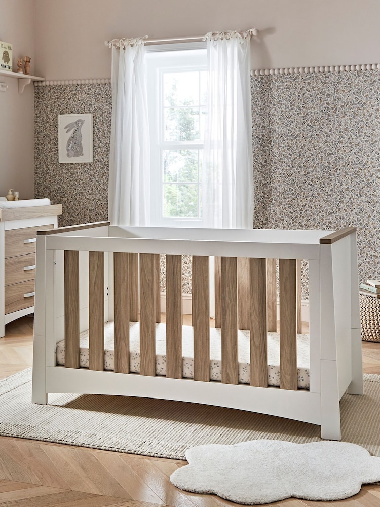 Cuddleco White Ada Cot Bed - Image 1 of 5