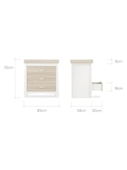 Cuddleco White Ada Dresser And Changer - Image 5 of 5