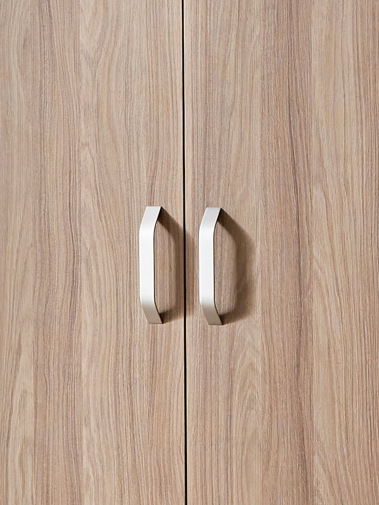 Cuddleco White Ada 2 Door Nursery Wardrobe - Image 2 of 5