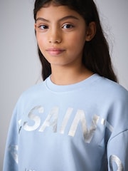 smALLSAINTS Biggy Sweatshirt and Sweat Shorts Set - صورة 5 من 14