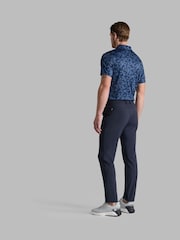 G/Fore Blue Mapped Icon Camo Tech Jersey Polo Shirt - Image 3 of 3