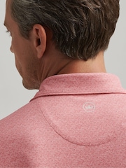 Peter Millar Pink Espresso Martinis Performance Jersey Polo Shirt - Image 2 of 2