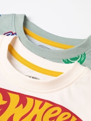 Vanilla Underground Green Boys 100% Cotton Hot Wheels Short Sleeve Short Leg Pyjamas Set Pack of 2 - Image 7 of 7