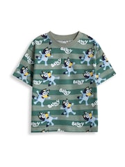 Vanilla Underground Blue Boys Bluey Multicoloured Short Sleeve Short Leg Pyjamas Set Pack of 2 - Image 3 of 7