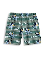 Vanilla Underground Blue Boys Bluey Multicoloured Short Sleeve Short Leg Pyjamas Set Pack of 2 - Image 4 of 7