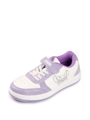Vanilla Underground Purple Girls Disney Lilo & Stitch Multicoloured Velcro Trainers - Image 2 of 6