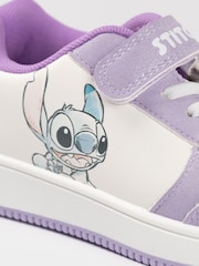 Vanilla Underground Purple Girls Disney Lilo & Stitch Multicoloured Velcro Trainers - Image 4 of 6