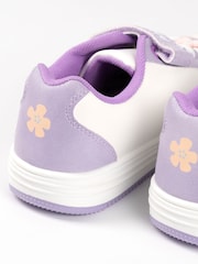 Vanilla Underground Purple Girls Disney Lilo & Stitch Multicoloured Velcro Trainers - Image 5 of 6
