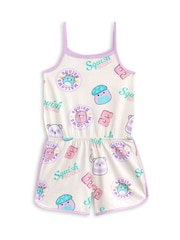 Vanilla Underground Girls Squishmallows Multicoloured Sleeveless Playsuit - Bild 1 von 6