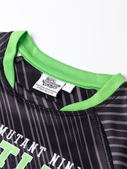 Vanilla Underground Black Boys Teenage Mutant Ninja Turtles Football Kit - Image 5 of 6