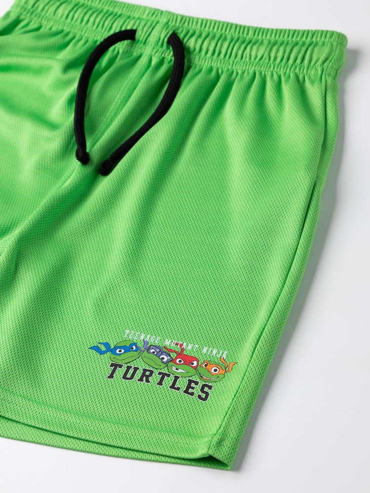 Vanilla Underground Black Boys Teenage Mutant Ninja Turtles Football Kit - Image 6 of 6