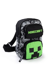 Vanilla Underground Black Boys Minecraft Multicoloured Body Bag - Image 1 of 6