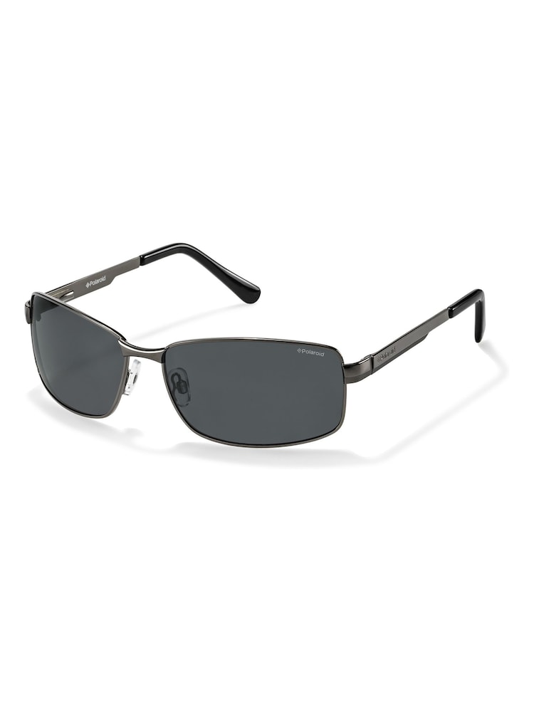 Polaroid Gunmetal Frame Black Sunglasses - Image 2 of 3