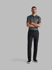 G/Fore Black Mapped Icon Camo Tech Jersey Polo Shirt - Image 2 of 3