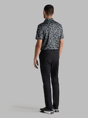 G/Fore Black Mapped Icon Camo Tech Jersey Polo Shirt - Image 3 of 3