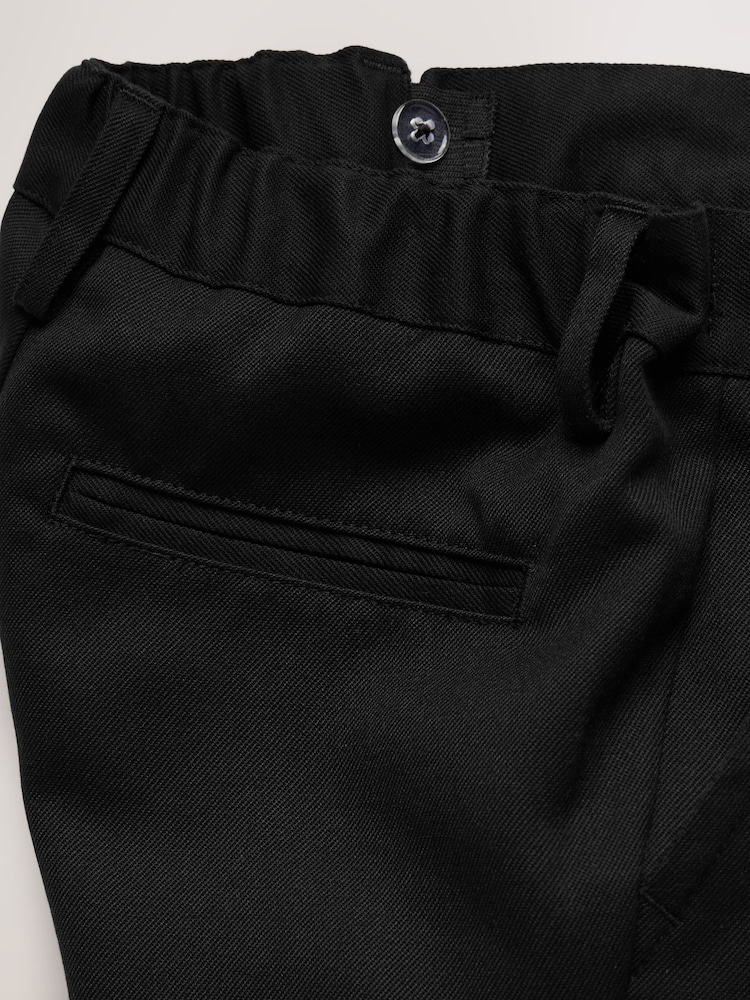 Black Straight Leg School Trousers 2 Pack (3-17yrs) - Image 7 of 7 Black Straight Leg School Trousers 2 Pack (3-17yrs) - Image 7 of 7