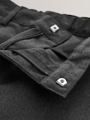 Grey Straight Leg School Trousers 2 Pack (3-17yrs) - Image 9 of 9