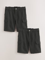 Cinza - Calções School Cargo (3-14anos) - Imagem 1 de 6