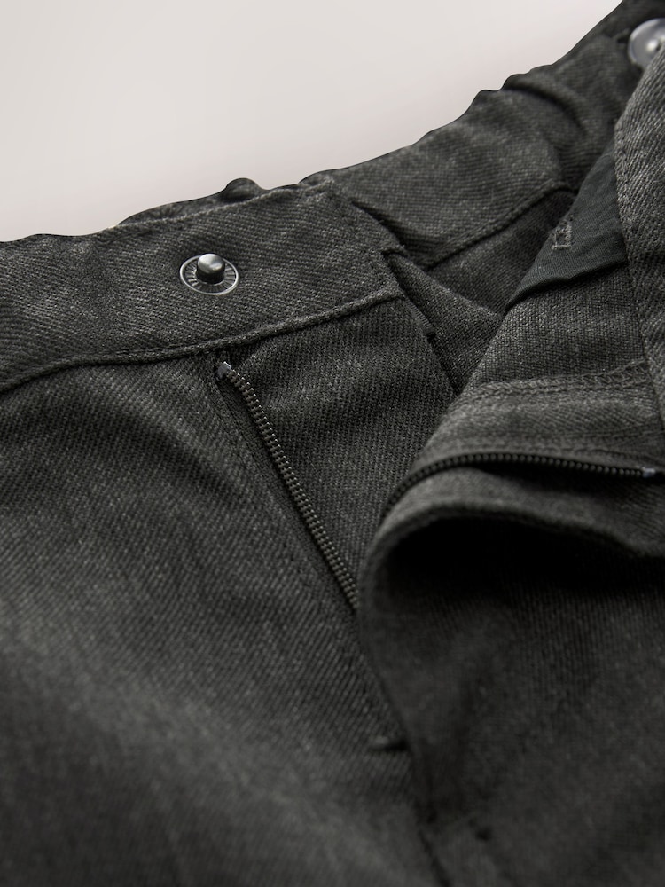 Grey 2 Pack School Cargo Shorts (3-14yrs) - Image 7 of 7