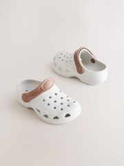 Neutral Wide Fit (G) Clogs - Image 1 of 5