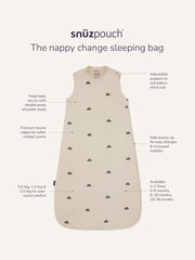 Snuz Black SnuzPouch Baby Sleeping Bag - Image 5 of 6