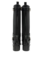Lotus Black Knee High Boots - Image 3 of 4