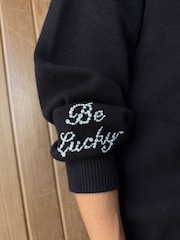 Never Fully Dressed Black Lucky Pearl Cardigan - Image 5 of 6