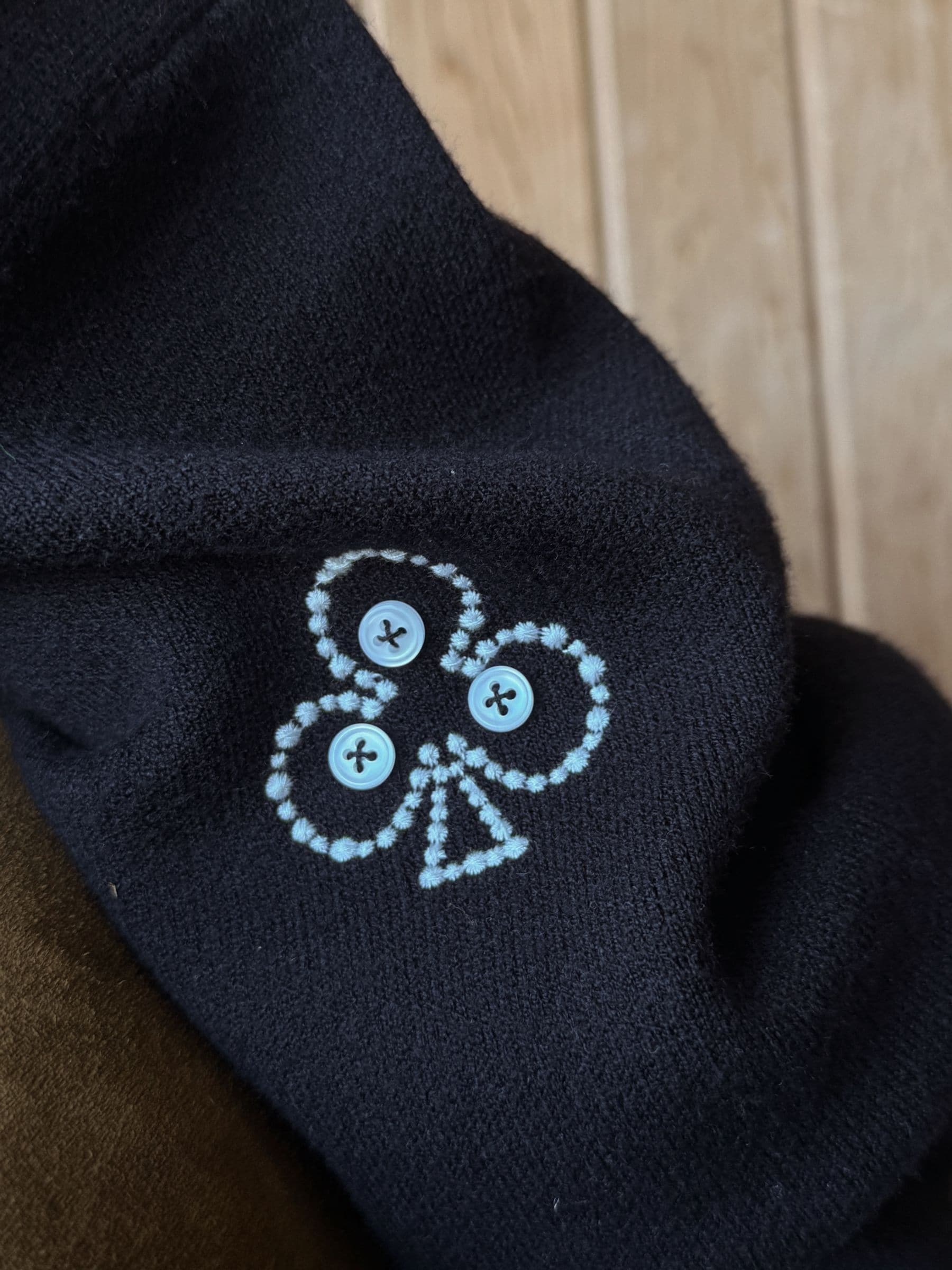 Buy Never Fully Dressed Black Lucky Pearl Cardigan from Next USA