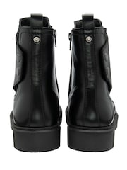 Lotus Black Ankle Boots - Image 3 of 4