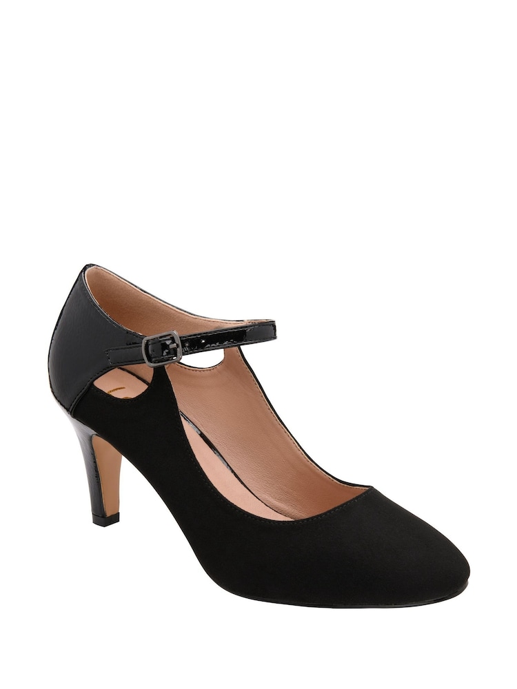Preto - Sapatos de salto alto Lotus - Imagem 1 de 4